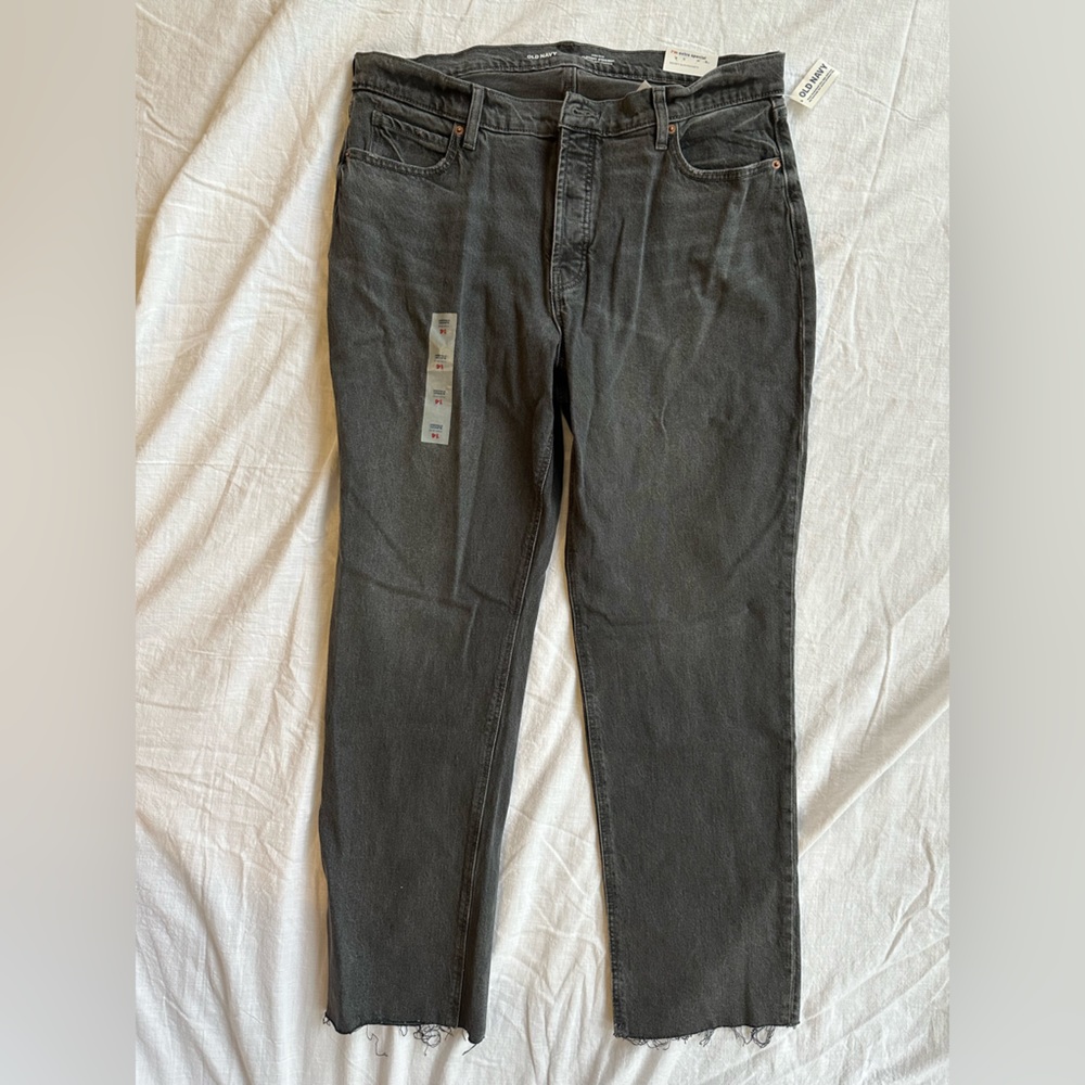 NWT Old Navy Slouchy Straight High Rise Jeans